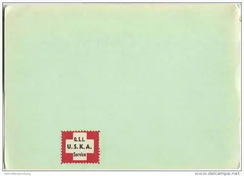 QSL - QTH - Funkkarte - HB1EB - Switzerland - Rümlang - 1960