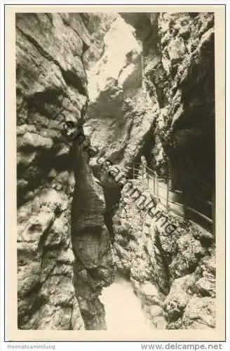 Breitachklamm - Foto-AK