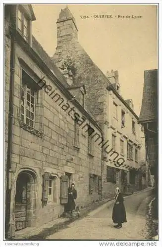 Quimper - Rue du Lycee