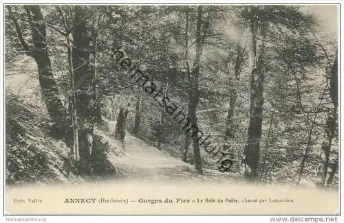 Gorges du Fier - Le Bois du Poete