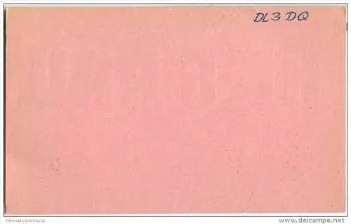 QSL - Funkkarte - HB9AAV - Switzerland - Wimmis - 1961