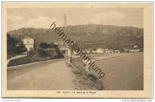 Agay - La Gare et la Plage