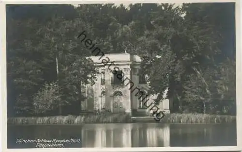 München - Schloss Nymphenburg - Pagodenburg - Foto-AK - Verlag Ottmar Zieher München