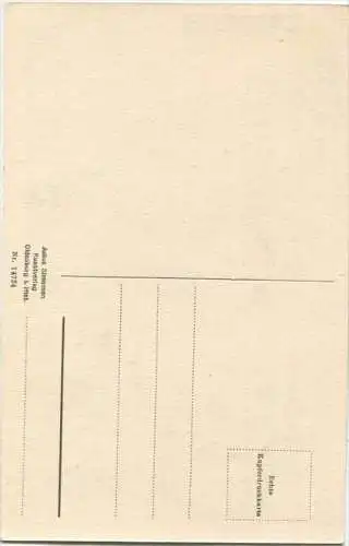 Langeoog - In voller Fahrt - Verlag Julius Simonsen Oldenburg