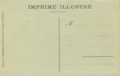 Bergerac - Le Boulevard Victor Hugo - Edition V. Lefebvre Libraire-Papetier Bergerac