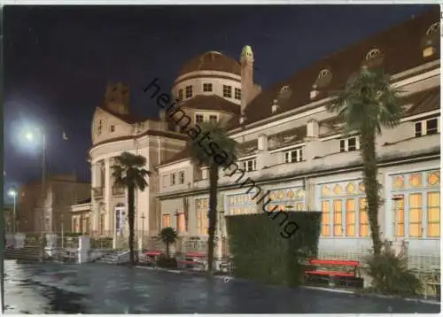 Meran - Kurhaus bei Nacht