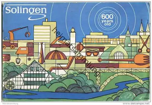 QSL - Funkkarte - DL8LR - Solingen - 1975