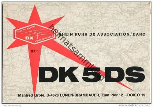 QSL - Funkkarte - DK5DS - Lünen-Brambauer - 1975