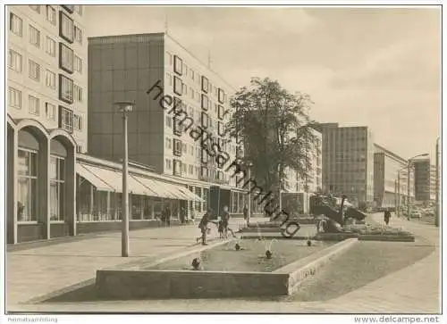 Leipzig - Georgi-Ring - Foto-AK Grossformat