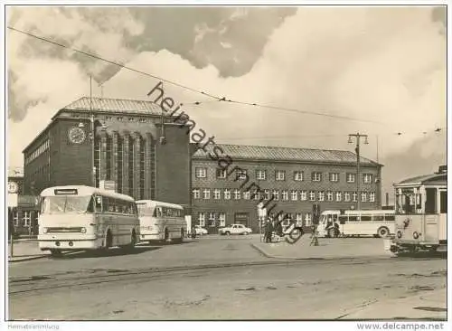 Zwickau - Hauptbahnhof - Foto-AK Grossformat