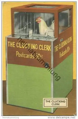 The Clucking Clerk - ...a brand new method of animal training