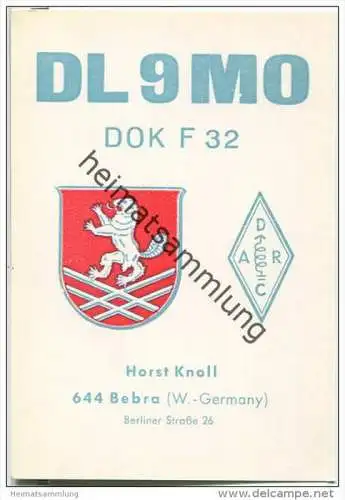 QSL - Funkkarte - DK4PI - Herdorf - 1971