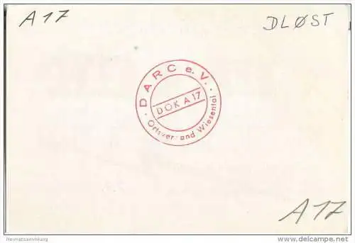 QSL - Funkkarte - DK4GX - Säckingen - 1971