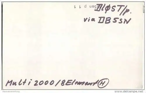 QSL - Funkkarte - DB6SI - Deizisau - 1976