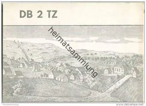 QSL - Funkkarte - DB2TZ - Gammertingen - 1976