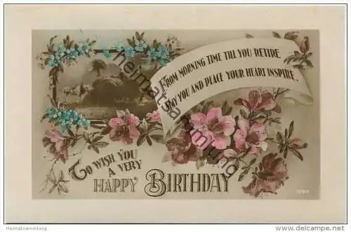 Happy Birthday ca. 1920