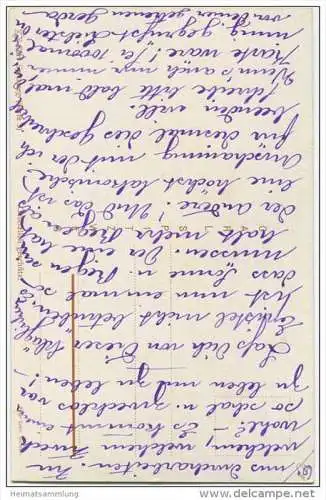 Carl Spitzweg - Alte Frau mitten in Ruinen - Schlange