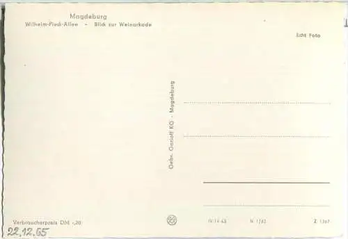 Magdeburg - Wilhelm-Pieck-Allee