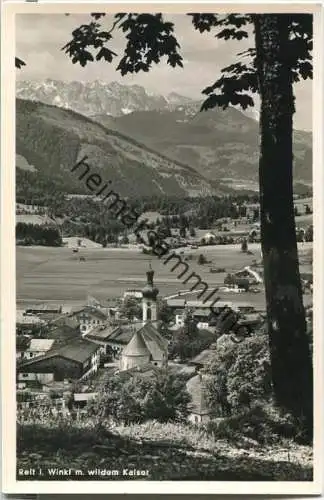 Reit im Winkl - Gesamtansicht 50er Jahre - Foto-AK