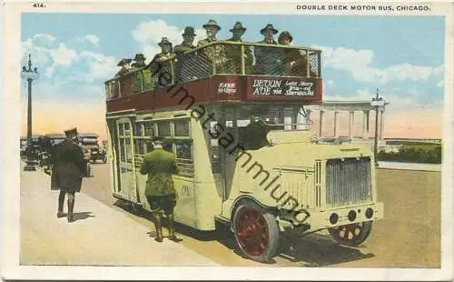 Chicago - Double Deck Motor Bus