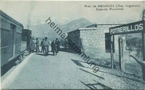 Provinz de Mendoza - Estacion Potrerillos