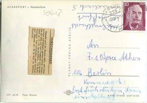 Stassfurt - Strandsolbad