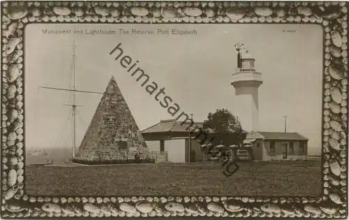 Port Elizabeth - Monument and Lighthouse - The Reserve - Foto-AK