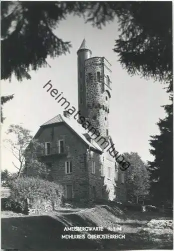 Ameisbergwarte im Mühlkreis - Foto-AK Grossformat 60er Jahre