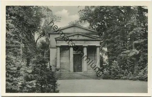 Berlin-Charlottenburg - Mausoleum - Verlag W. Panneck Bremen