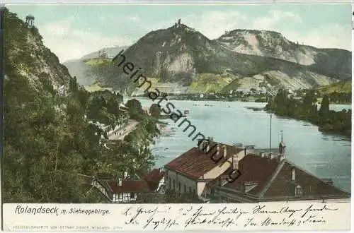 Rolandseck mit Siebengebirge