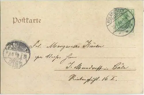 Rolandseck mit Siebengebirge