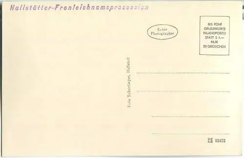 4830 Hallstatt - Hallstätter-Fronleichnamsprozession