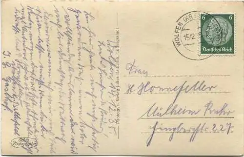 Ludwigsstadt in Bayern - Schwimm- Luft- und Sonnenbad - Foto-AK - Verlag Julius Escherich gel. 1935