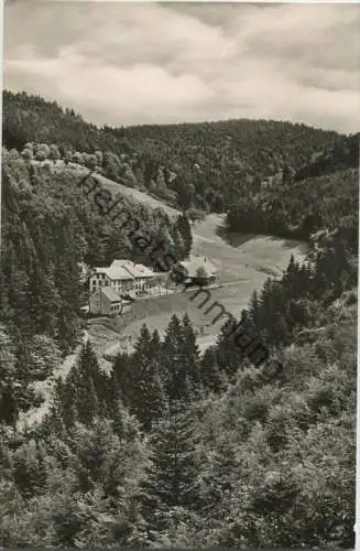 Gasthaus Zum Forsthof bei St. Antoni Josef Wasmer - Häg-Ehrsberg - Foto-AK - Verlag Karl Seufert Todtmoos gel. 1956