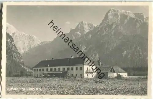 Grünau im Almtal - Gasthof Seehaus - Foto-AK