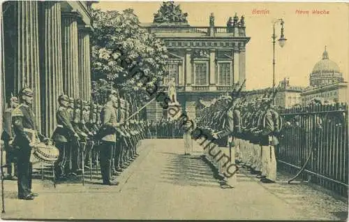 Berlin-Mitte - Neue Wache - Militär gel. 1912
