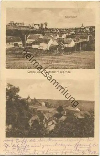 Tautendorf - Obern- und Unterdorf - Verlag Müller & Drescher Leipzig gel. 1935