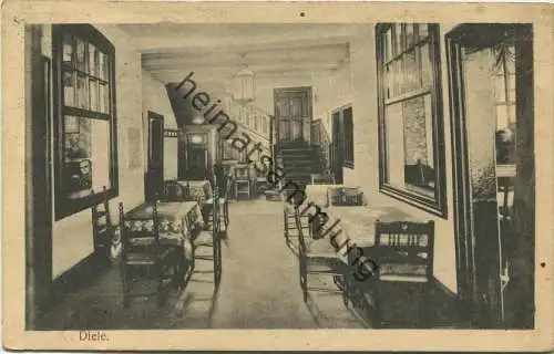 Hameln - Rattenfängerhaus - Kaffee - Diele - Verlag Fritz Lehne Hannover gel. 1922