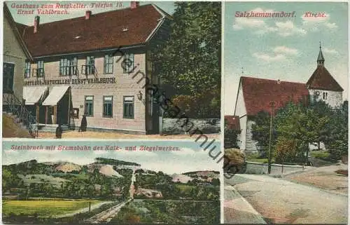 Salzhemmendorf - Gasthaus zum Ratskeller - Kirche - Steinbruch