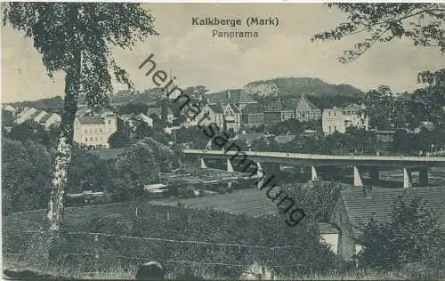 Kalkberge - Panorama - Verlag J. Goldiner Berlin gel. 1925