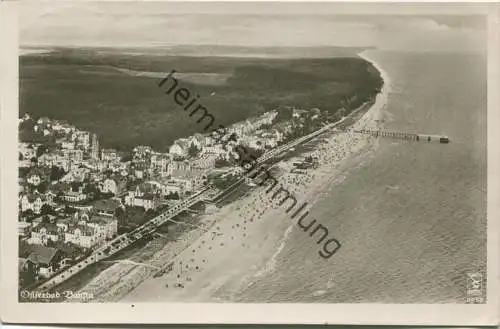 Ostseebad Bansin - Fliegeraufnahme - Foto-AK - Verlag Klinke & Co Berlin gel. 1941