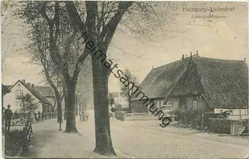 Hamburg-Alsterdorf - Alsterdorferdamm - Verlag E. Ehmling Hamburg gel. 1911