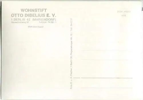 Berlin-Mariendorf - Otto Dibelius e.V. - Hausstockweg 57 - Mehrzwecksaal