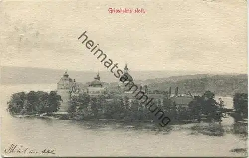 Gripsholms slott - Förlag Mariefreds Bokhandel gel. 1912