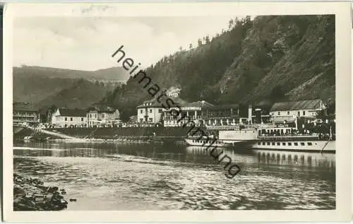 Stechovice - Stiechowitz - Fahrgastschiff T. G. Masartk - Foto-AK