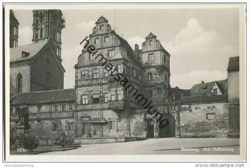 Bamberg - Alte Hofhaltung - Foto-AK 30er Jahre