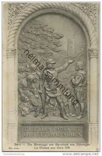 Bern - Die Bärenjagd von Berchtold von Zähringen