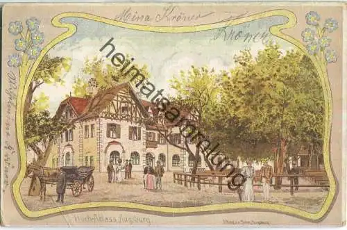 Augsburg - Hoch-Ablass - Verlag J. Ringle und Sohn Augaburg