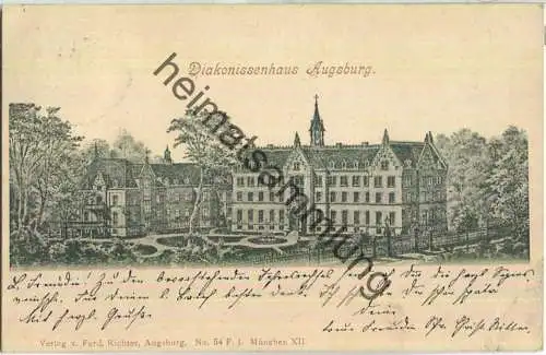 Augsburg - Diakonissenhaus - Ferd. Richter Augsburg