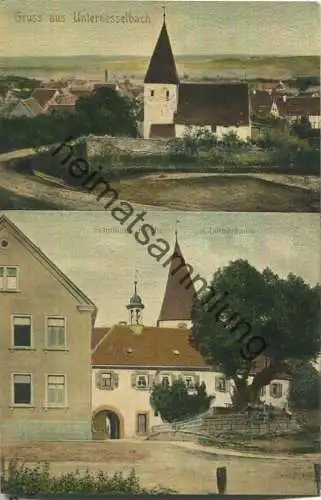 Unternesselbach - Schulhaus - Kirche - Verlag Wilhelm Löscher Unternesselbach